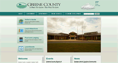 Desktop Screenshot of co.greene.nc.us