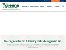 Tablet Screenshot of greene.org