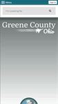 Mobile Screenshot of co.greene.oh.us